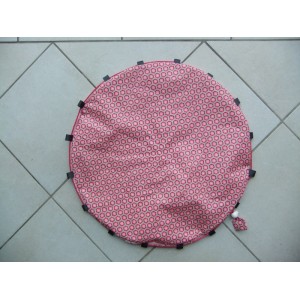 Sac tapis de piscine rose/rose