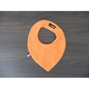 Bavoir bandana voitures/orange