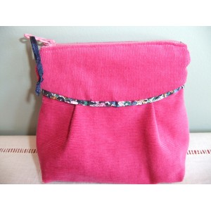 Trousse fuchsia/liberty